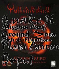 Box art for Quake Ii Mission Pack: Ground Zero