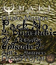 Box art for Quake Mission Pack No. 2: Dissolution Of Eternity