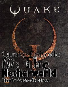 Box art for Quake