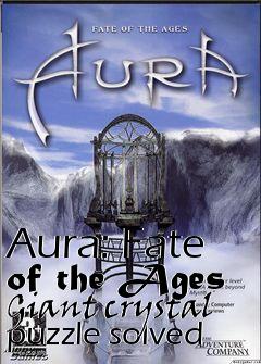 Box art for Aura: Fate of the Ages
