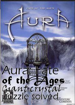 Box art for Aura: Fate of the Ages