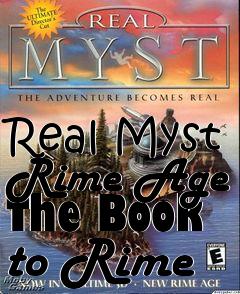 Box art for Real Myst