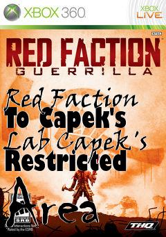 Box art for Red Faction