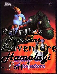 Box art for Relentless - Twinsens Adventure