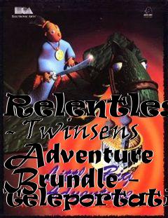 Box art for Relentless - Twinsens Adventure