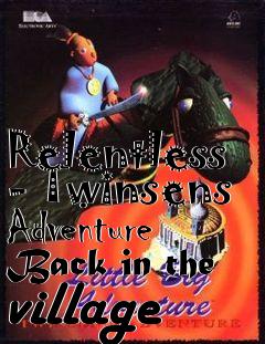 Box art for Relentless - Twinsens Adventure