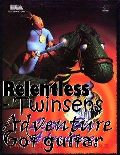 Box art for Relentless - Twinsens Adventure