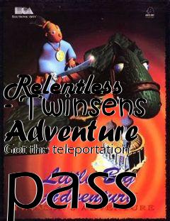 Box art for Relentless - Twinsens Adventure