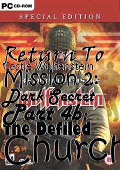 Box art for Return To Castle Wolfenstein