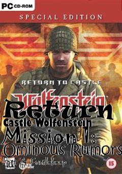 Box art for Return To Castle Wolfenstein