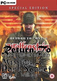 Box art for Return To Castle Wolfenstein