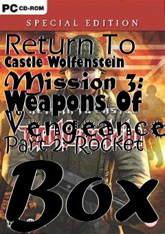 Box art for Return To Castle Wolfenstein