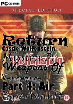 Box art for Return To Castle Wolfenstein