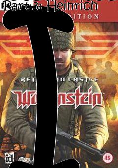 Box art for Return To Castle Wolfenstein