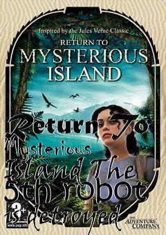 Box art for Return To Mysterious Island