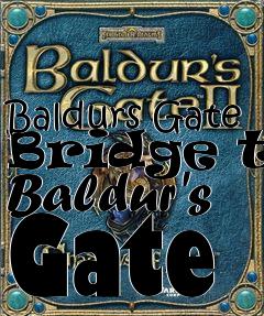 Box art for Baldurs Gate