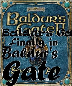 Box art for Baldurs Gate