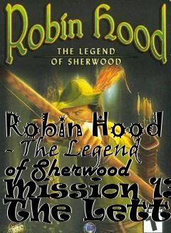 Box art for Robin Hood - The Legend of Sherwood