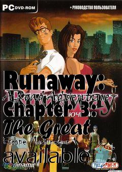 Box art for Runaway: A Road Adventure