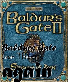 Box art for Baldurs Gate