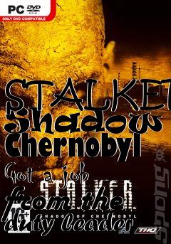 Box art for STALKER: Shadow of Chernobyl