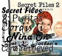 Box art for Secret Files 2: Puritas Cordis