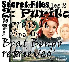 Box art for Secret Files 2: Puritas Cordis