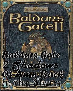 Box art for Baldurs Gate 2 Shadows Of Amn