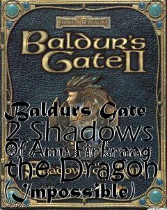 Box art for Baldurs Gate 2 Shadows Of Amn