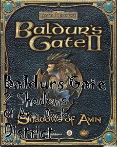 Box art for Baldurs Gate 2 Shadows Of Amn