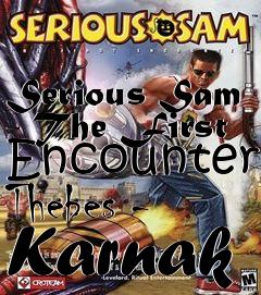 Box art for Serious Sam - The First Encounter