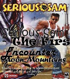 Box art for Serious Sam - The First Encounter