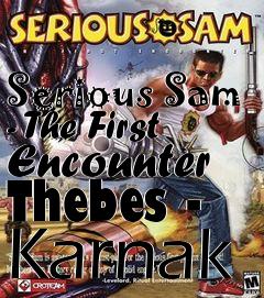 Box art for Serious Sam - The First Encounter