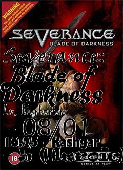 Box art for Severance: Blade of Darkness