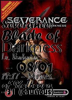 Box art for Severance: Blade of Darkness