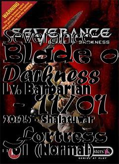 Box art for Severance: Blade of Darkness