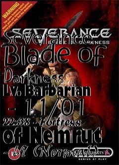 Box art for Severance: Blade of Darkness