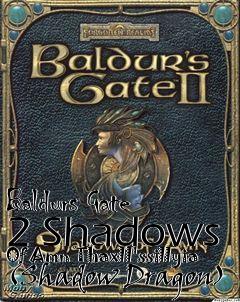 Box art for Baldurs Gate 2 Shadows Of Amn