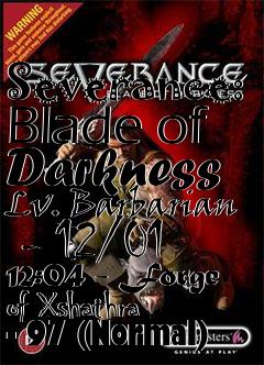 Box art for Severance: Blade of Darkness