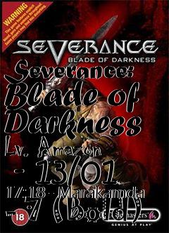 Box art for Severance: Blade of Darkness