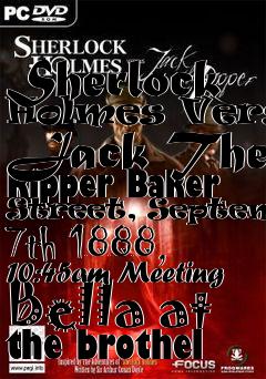 Box art for Sherlock Holmes Versus Jack The Ripper