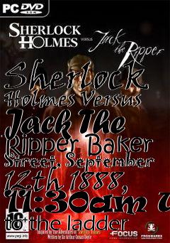 Box art for Sherlock Holmes Versus Jack The Ripper