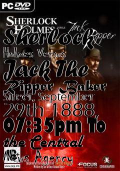 Box art for Sherlock Holmes Versus Jack The Ripper