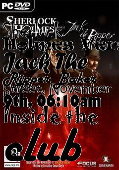 Box art for Sherlock Holmes Versus Jack The Ripper