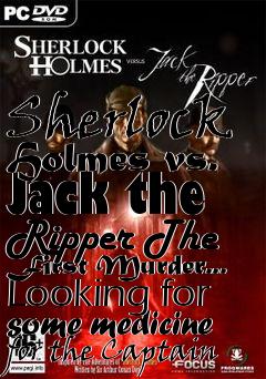 Box art for Sherlock Holmes vs. Jack the Ripper