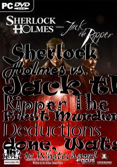 Box art for Sherlock Holmes vs. Jack the Ripper