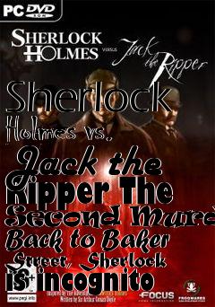 Box art for Sherlock Holmes vs. Jack the Ripper