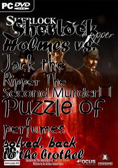 Box art for Sherlock Holmes vs. Jack the Ripper