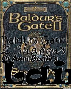 Box art for Baldurs Gate 2 Shadows Of Amn