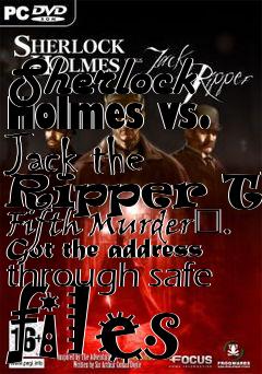 Box art for Sherlock Holmes vs. Jack the Ripper